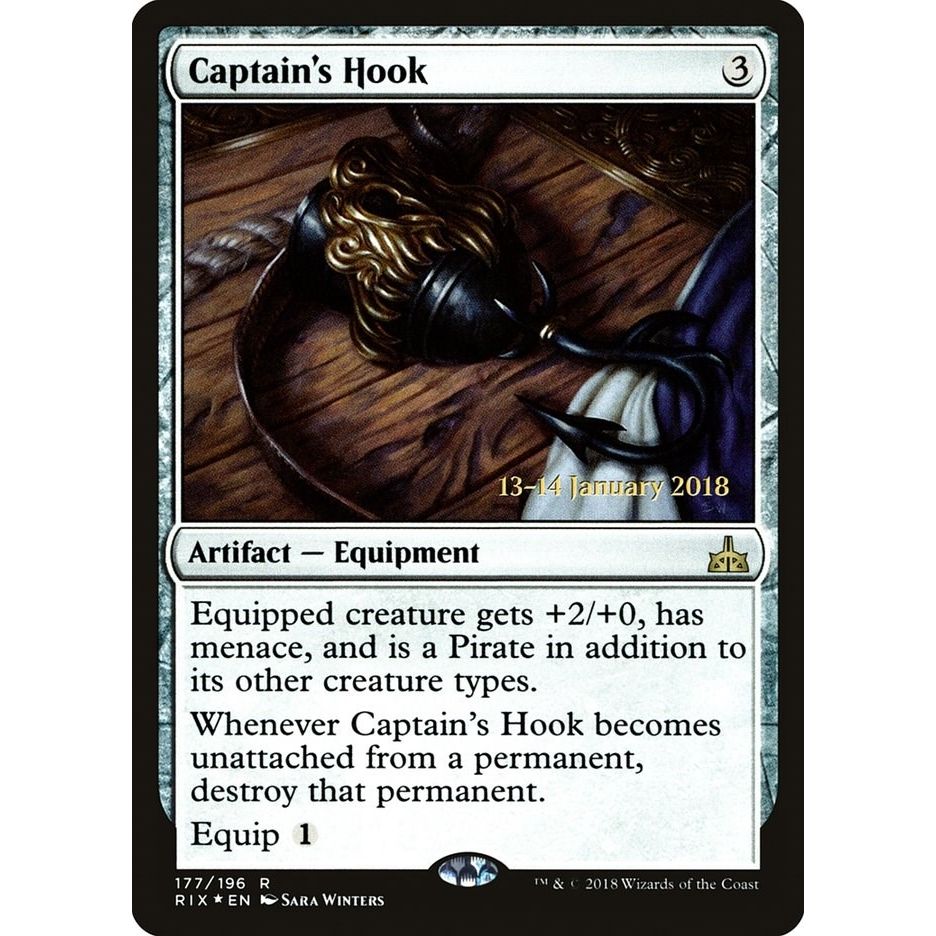 Image for Captain's Hook (177) (PRE) - Magic: The Gathering