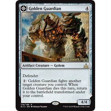 Image for Golden Guardian (179) (PRE) - Magic: The Gathering