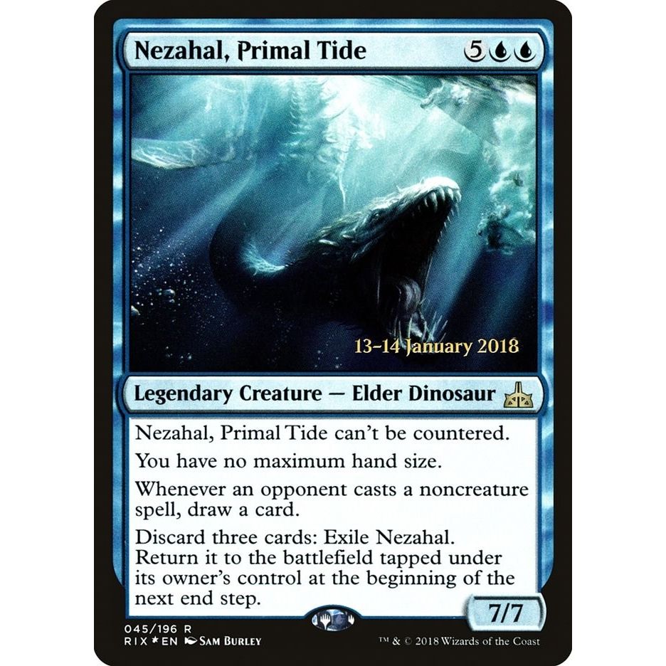 Image for Nezahal, Primal Tide (45) (PRE) - Magic: The Gathering