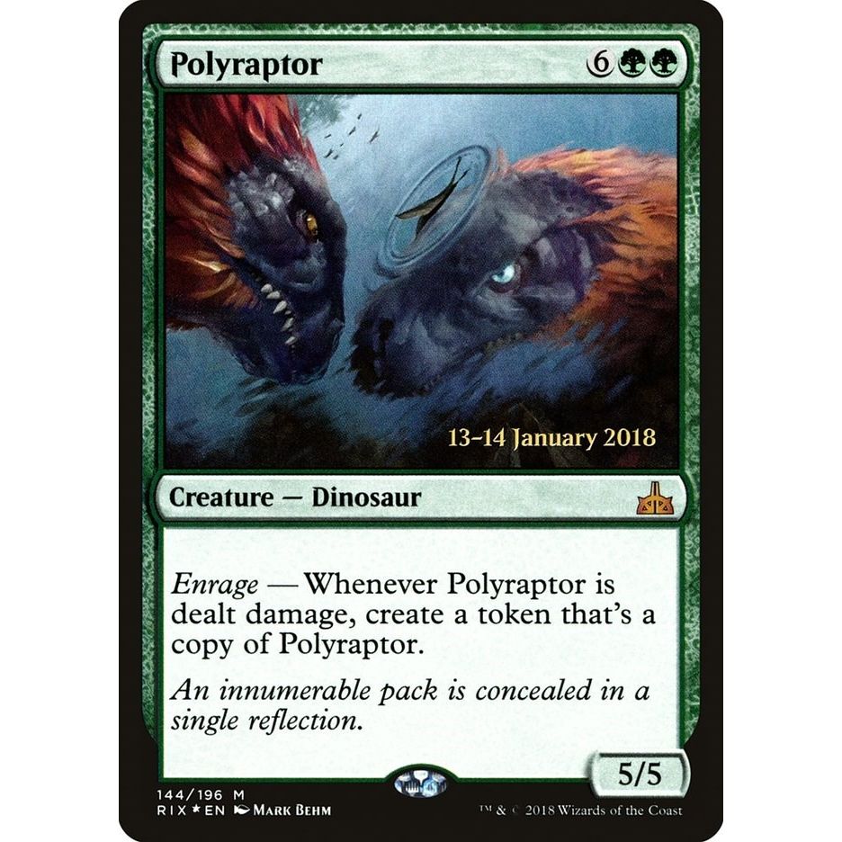 Image for Polyraptor (144) (PRE) - Magic: The Gathering