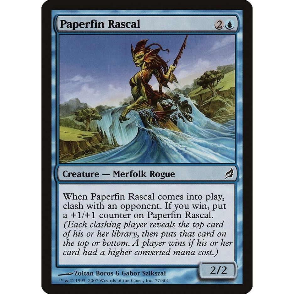 Image for Paperfin Rascal (77) (LRW) - Magic: The Gathering