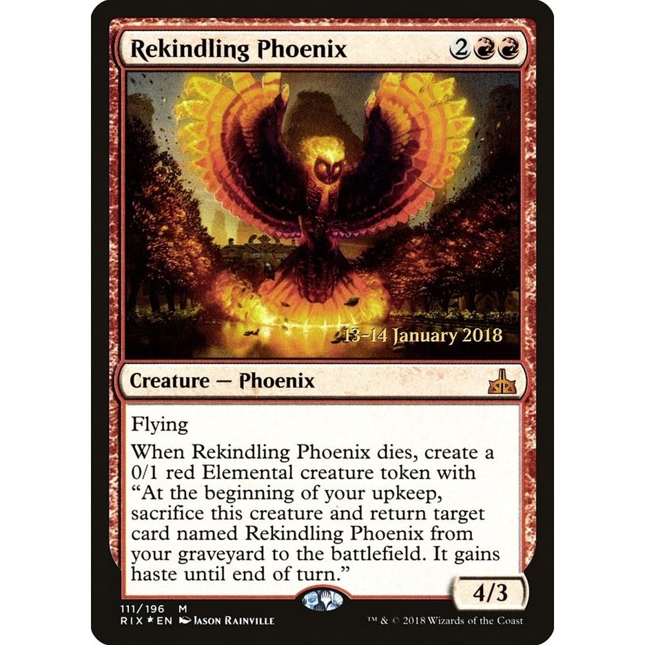 Image for Rekindling Phoenix (111) (PRE) - Magic: The Gathering