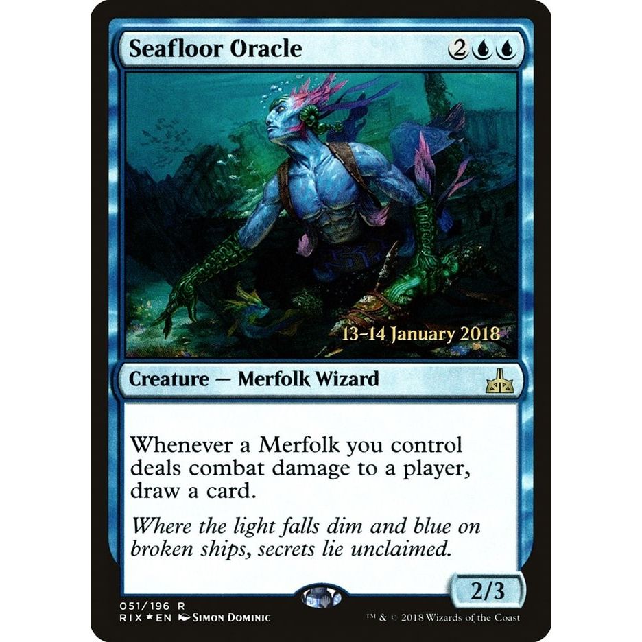 Image for Seafloor Oracle (51) (PRE) - Magic: The Gathering
