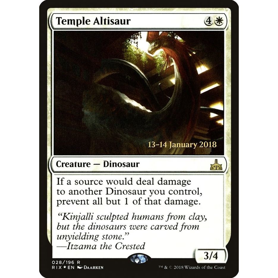 Image for Temple Altisaur (28) (PRE) - Magic: The Gathering