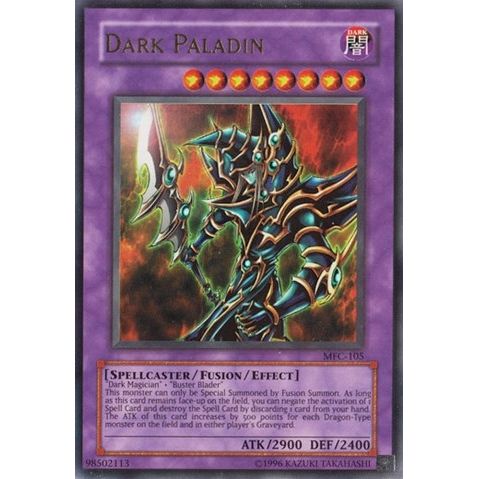 Image for Dark Paladin (Reprint Artwork) (MFC-105) (MFC) - YuGiOh