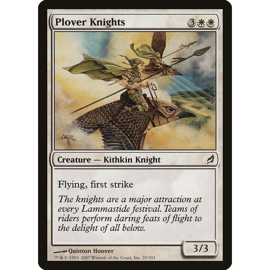 Image for Plover Knights (35) (LRW) - Magic: The Gathering