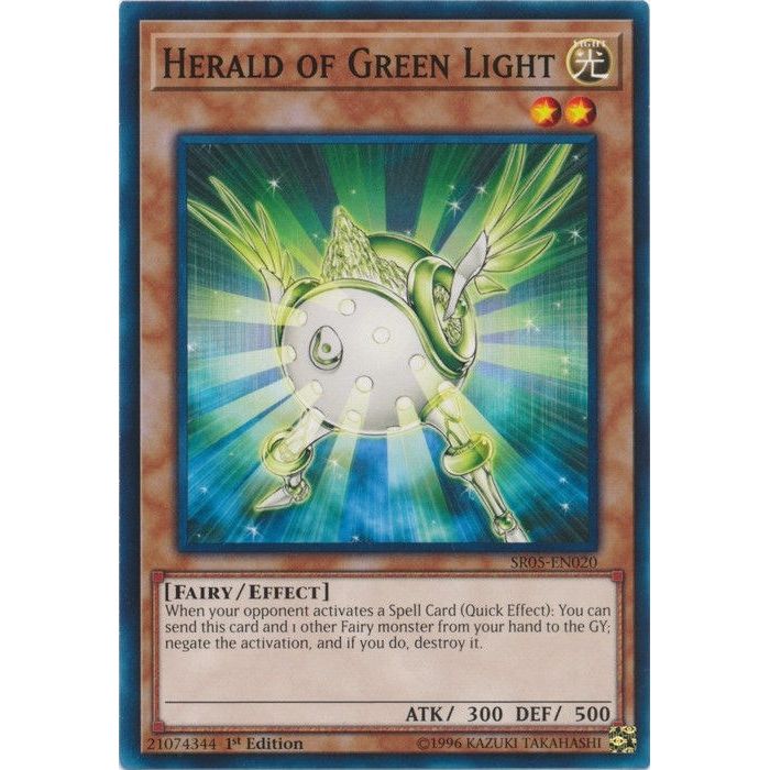 Image for Herald of Green Light (SR05-EN020) (SDWL) - YuGiOh