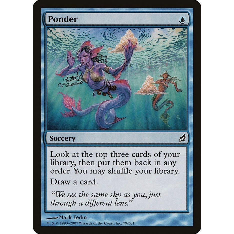 Image for Ponder (79) (LRW) - Magic: The Gathering