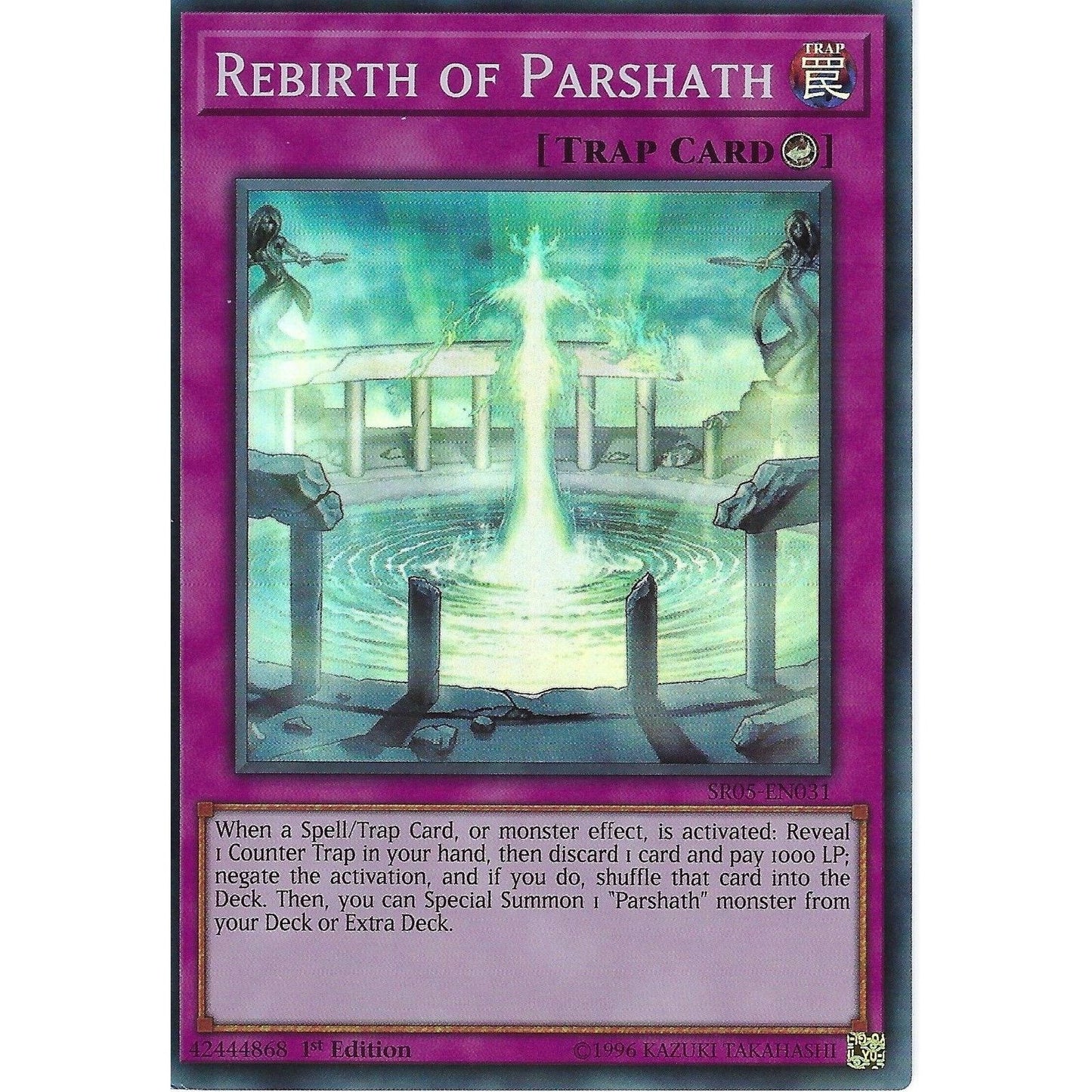 Image for Rebirth of Parshath (SR05-EN031) (SDWL) - YuGiOh
