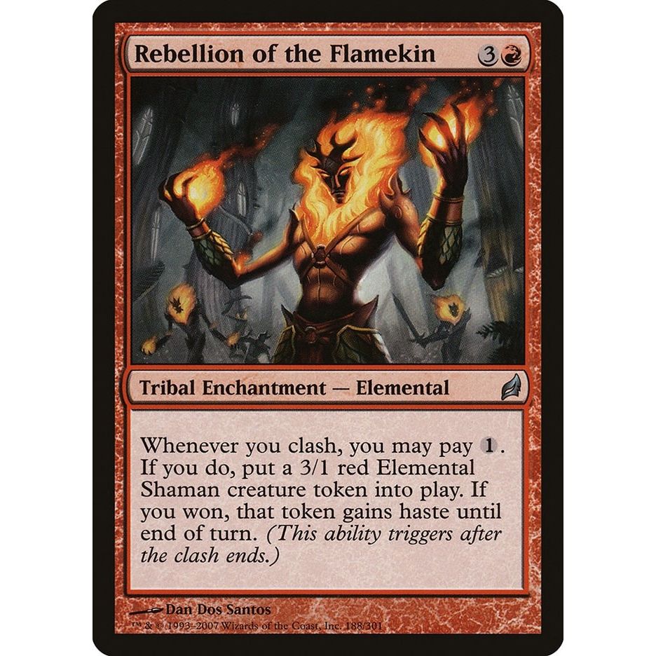 Image for Rebellion of the Flamekin (188) (LRW) - Magic: The Gathering