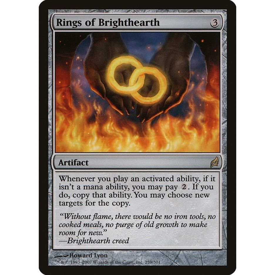 Image for Rings of Brighthearth (259) (LRW) - Magic: The Gathering