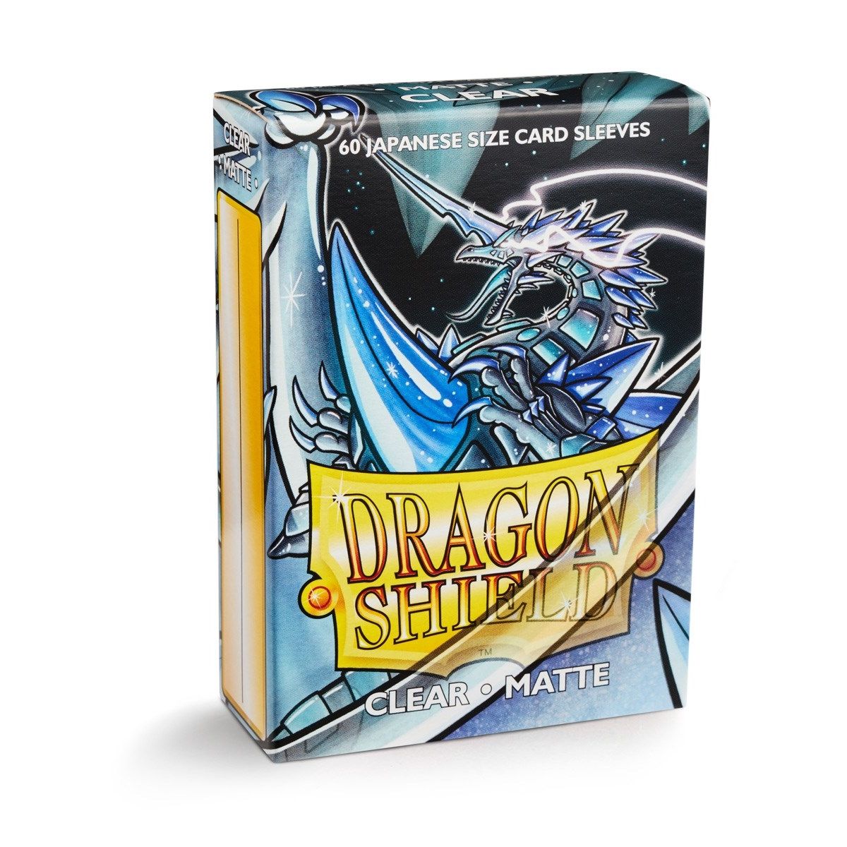 Image for Dragon Shield Matte Japanese Sleeves - Clear (60-Pack) - Card Sleeves