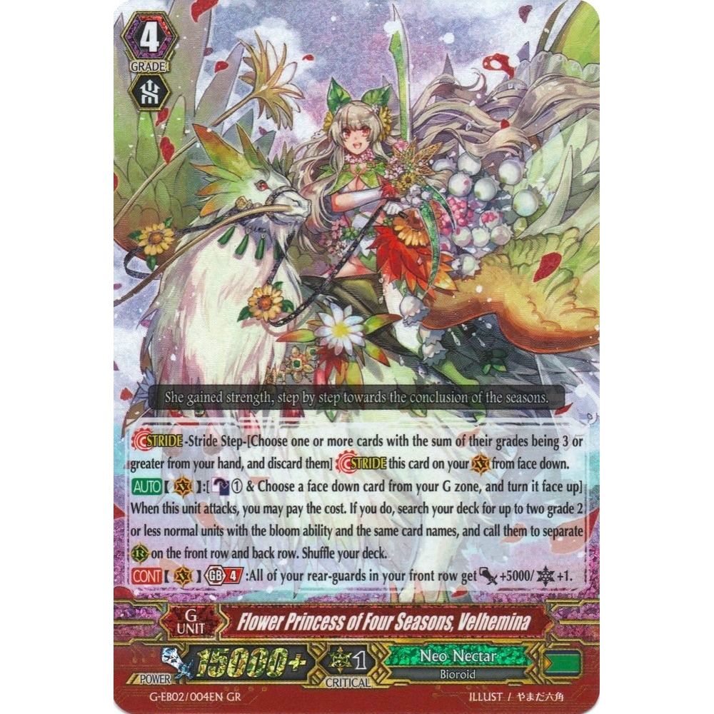 Image for Flower Princess of Four Seasons, Velhemina (G-EB02/004EN) (G-EB02) - Cardfight Vanguard