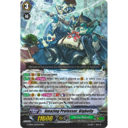 Image for Amazing Professor, Bigbelly (G-EB02/007EN) (G-EB02) - Cardfight Vanguard