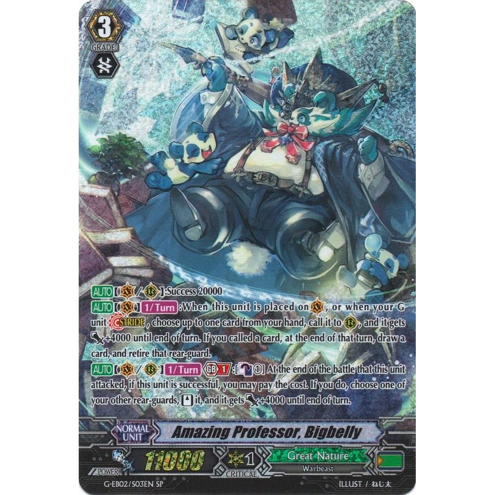 Image for Amazing Professor, Bigbelly (SP) (G-EB02/S03EN) (G-EB02) - Cardfight Vanguard
