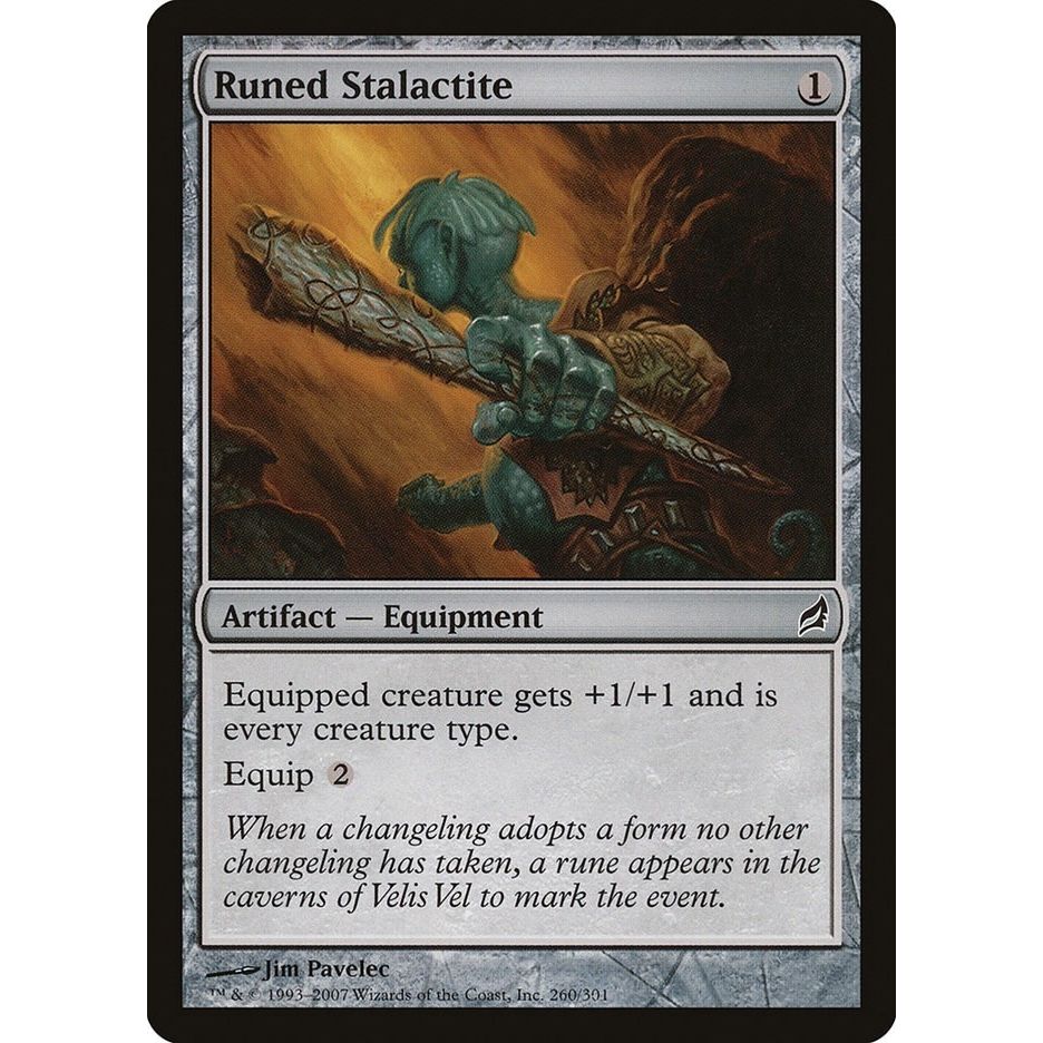 Image for Runed Stalactite (260) (LRW) - Magic: The Gathering