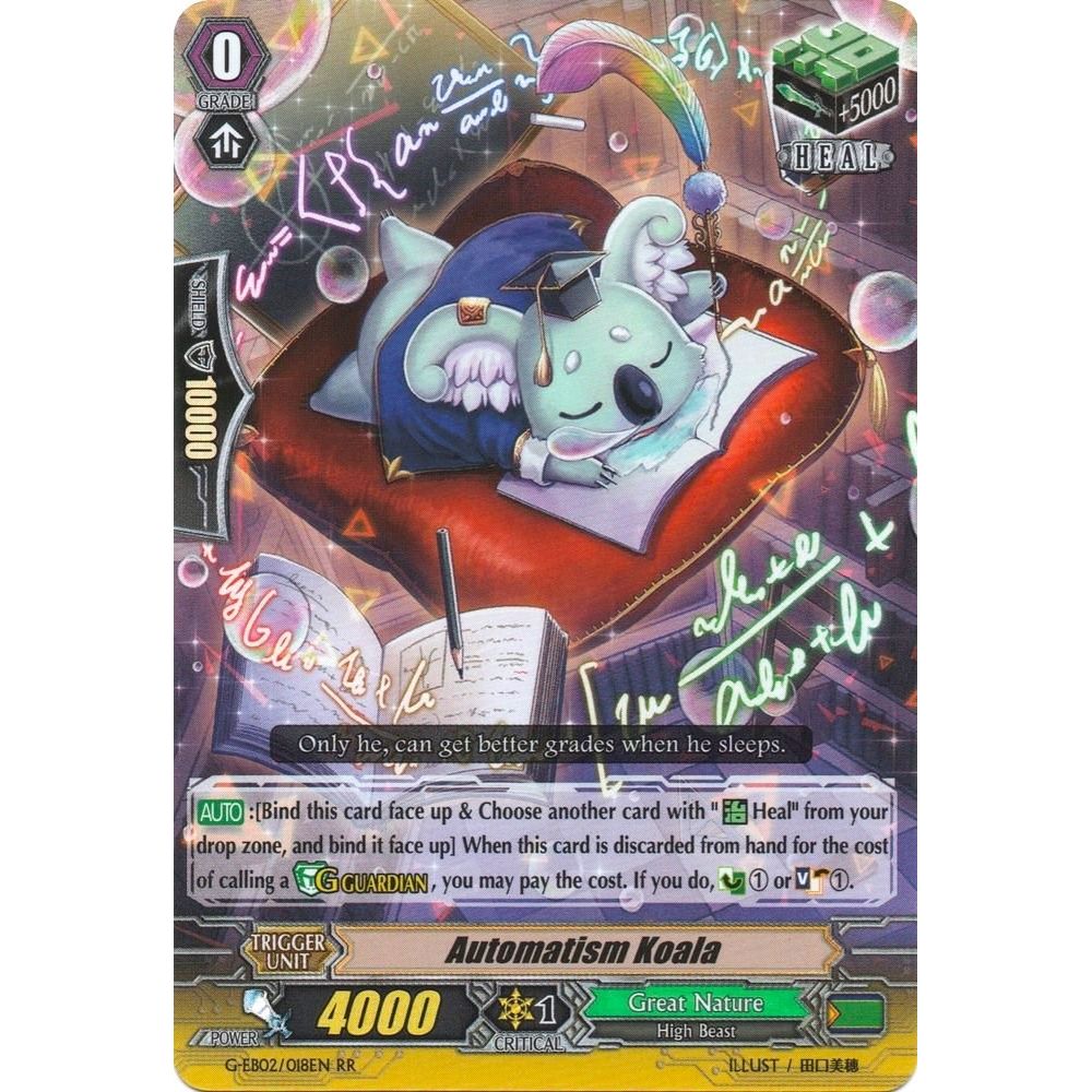 Image for Automatism Koala (G-EB02/018EN) (G-EB02) - Cardfight Vanguard
