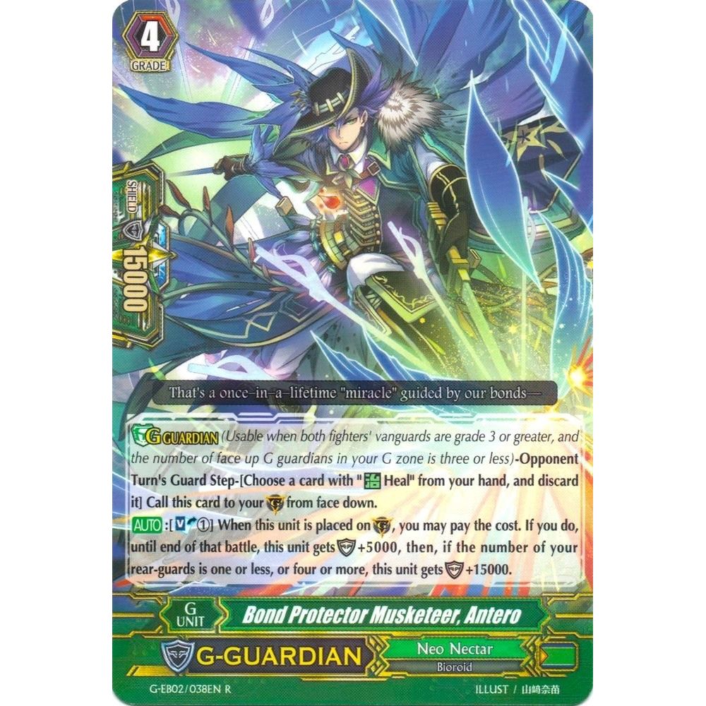 Image for Bond Protector Musketeer, Antero (G-EB02/038EN) (G-EB02) - Cardfight Vanguard