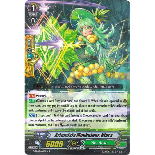 Image for Artemisia Musketeer, Kiara (G-EB02/042EN) (G-EB02) - Cardfight Vanguard