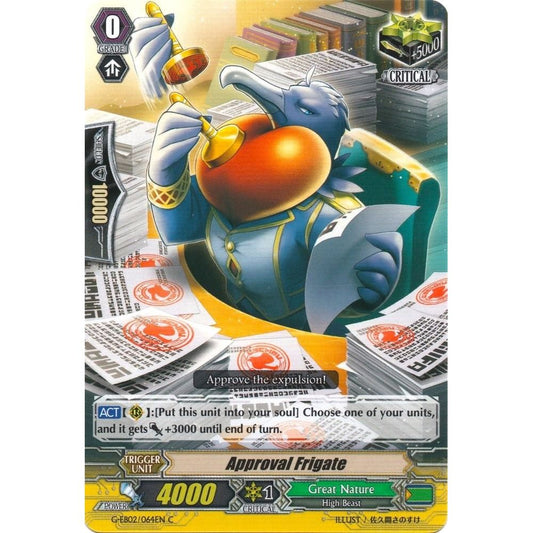 Image for Approval Frigate (G-EB02/064EN) (G-EB02) - Cardfight Vanguard