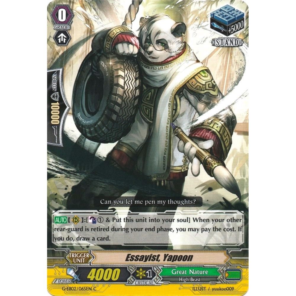 Image for Essayist, Yapoon (G-EB02/065EN) (G-EB02) - Cardfight Vanguard