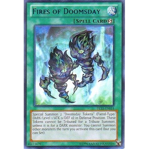 Image for Fires of Doomsday (Blue) (DL15-EN014) (DL) - YuGiOh