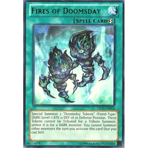 Image for Fires of Doomsday (Green) (DL15-EN014) (DL) - YuGiOh