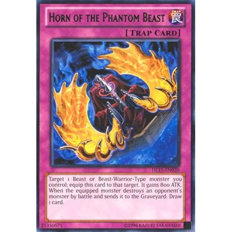 Image for Horn of the Phantom Beast (Green) (DL15-EN020) (DL) - YuGiOh