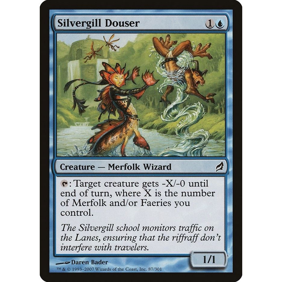 Image for Silvergill Douser (87) (LRW) - Magic: The Gathering