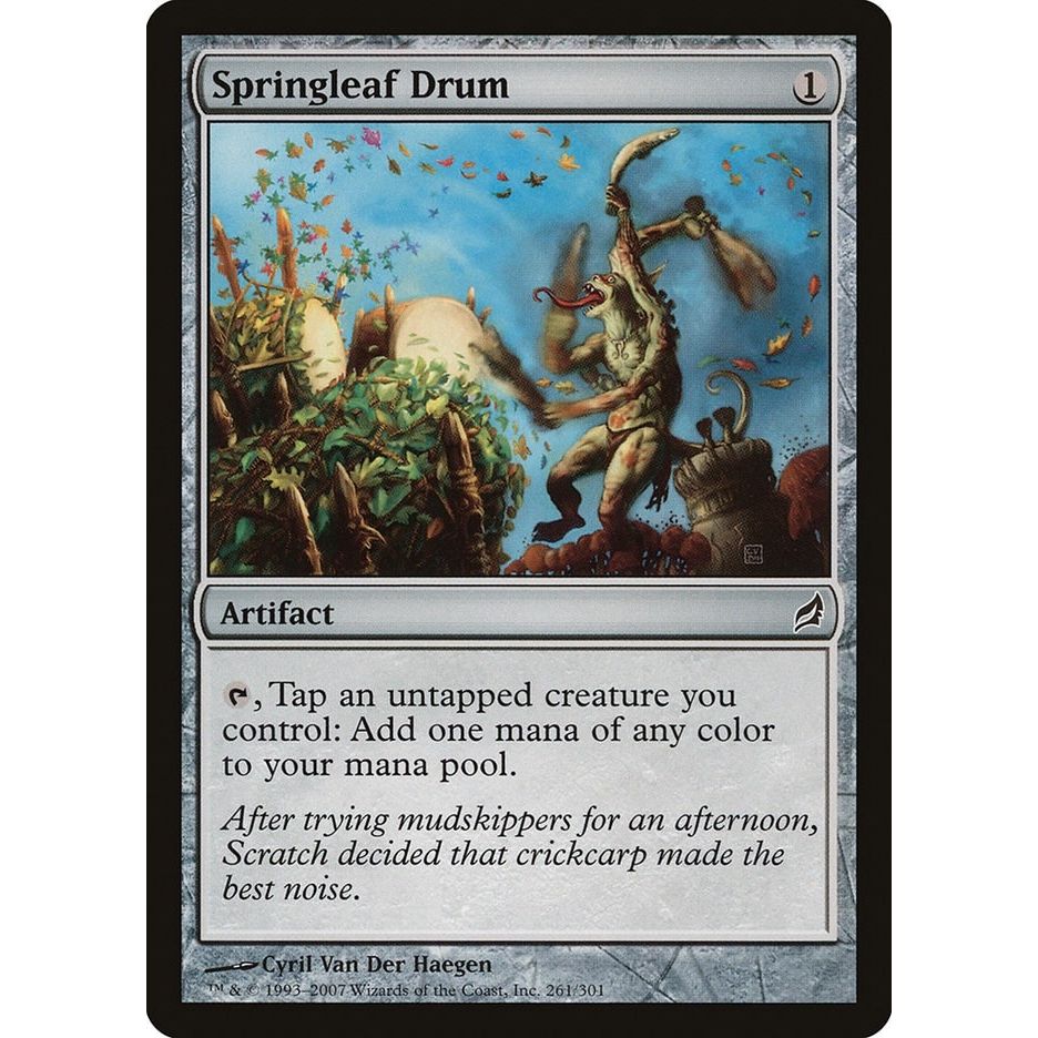 Image for Springleaf Drum (261) (LRW) - Magic: The Gathering