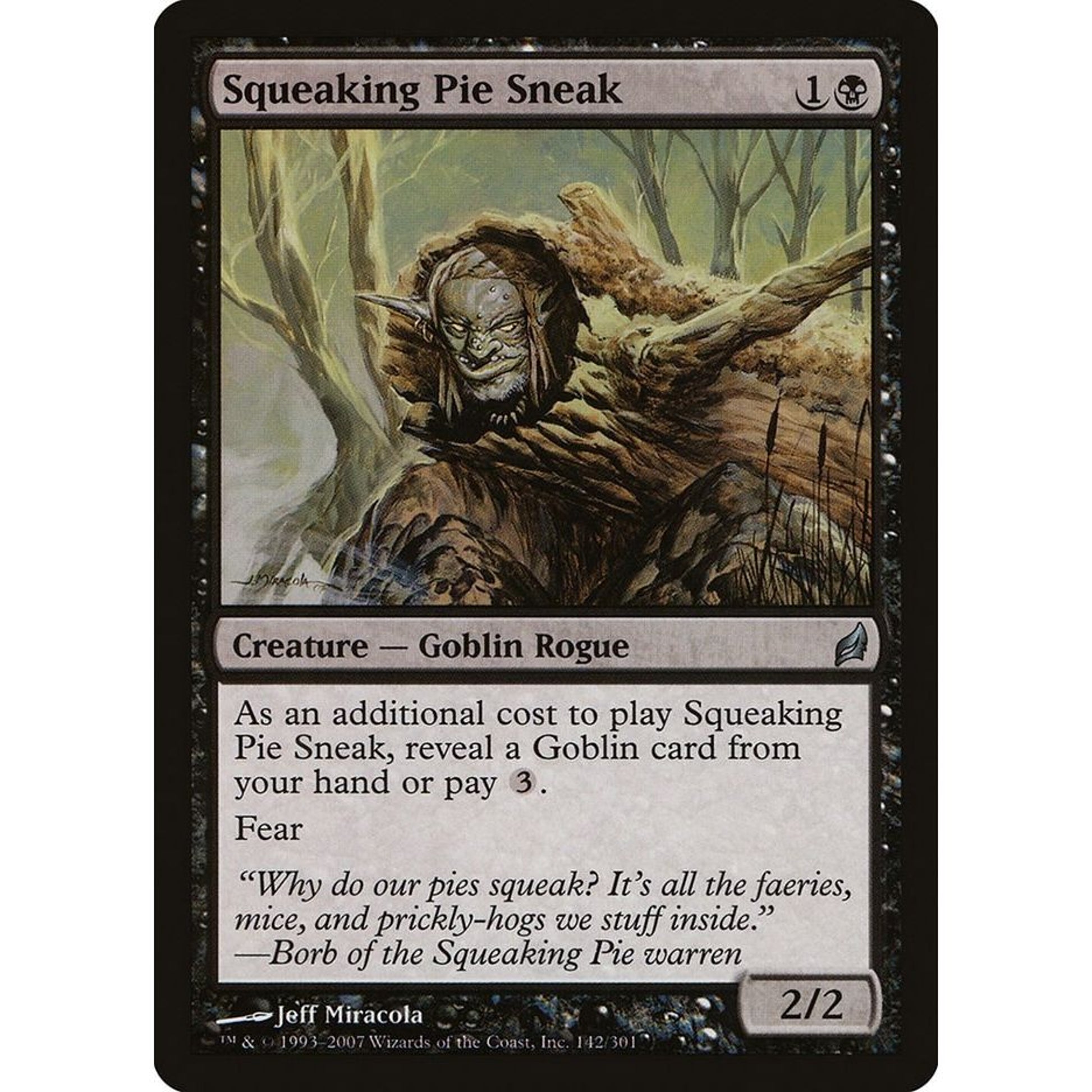 Image for Squeaking Pie Sneak (142) (LRW) - Magic: The Gathering
