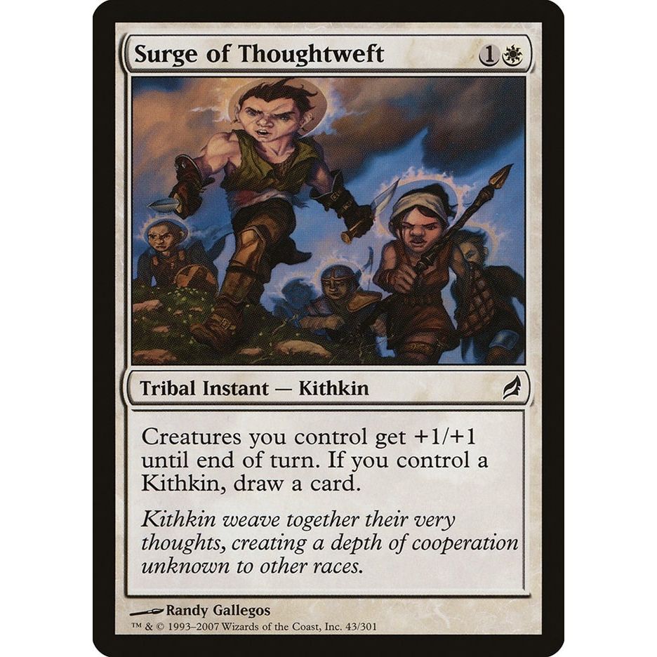 Image for Surge of Thoughtweft (43) (LRW) - Magic: The Gathering