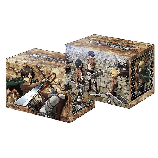 Image for Bushiroad Deck Holder Collection V2 Vol.256: Attack on Titan - Eren & Mikasa & Armin - Deck Boxes