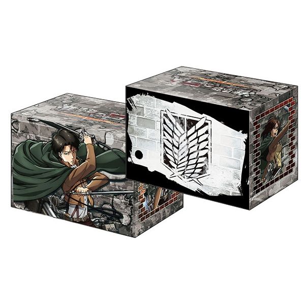 Image for Bushiroad Deck Holder Collection V2 Vol.257: Attack on Titan - Levi & Erwin & Hanji - Deck Boxes