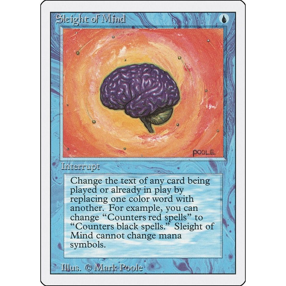 Image for Sleight of Mind (3ED) - Magic: The Gathering