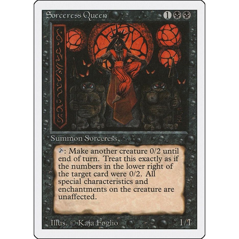 Image for Sorceress Queen (3ED) - Magic: The Gathering