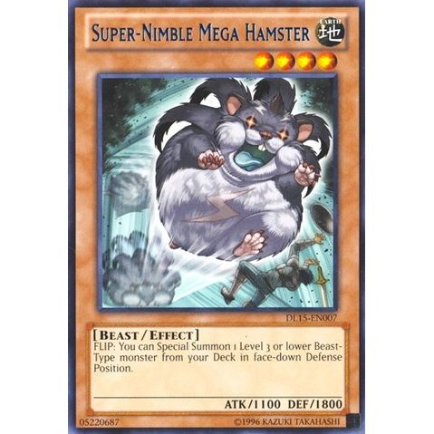 Image for Super-Nimble Mega Hamster (Blue) (DL15-EN007) (DL) - YuGiOh