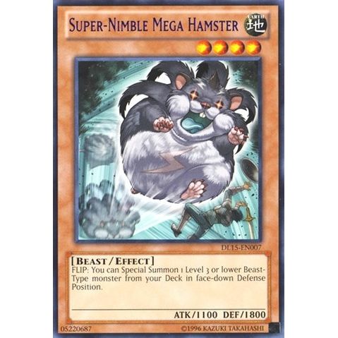 Image for Super-Nimble Mega Hamster (Purple) (DL15-EN007) (DL) - YuGiOh