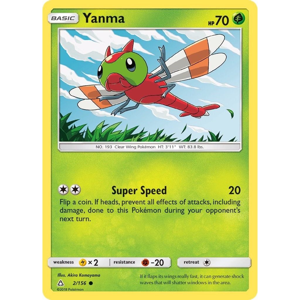 Image for Yanma (2/156) (SM05) - Pokemon