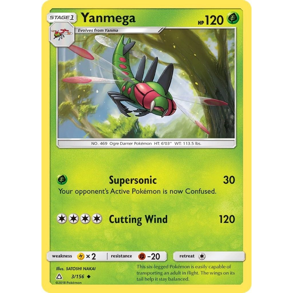 Image for Yanmega (3/156) (SM05) - Pokemon