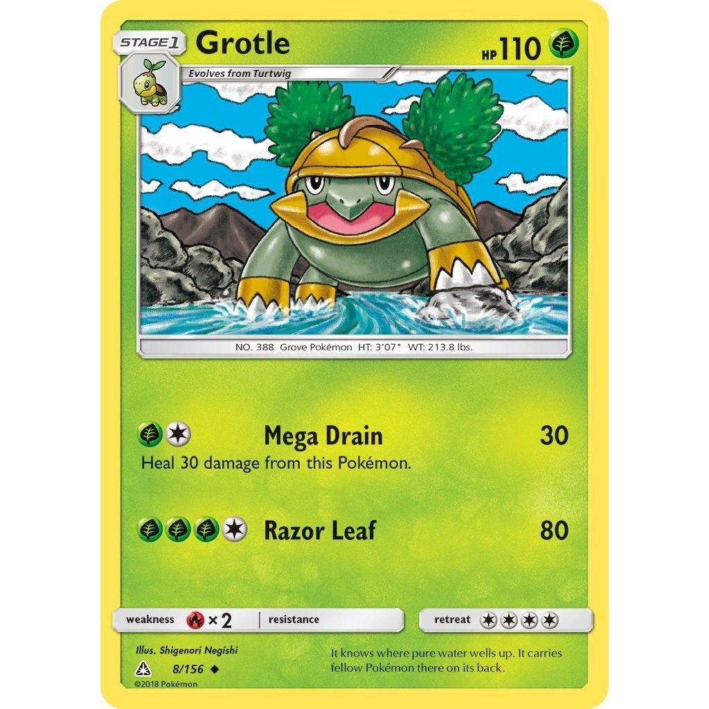 Image for Grotle (8/156) (SM05) - Pokemon