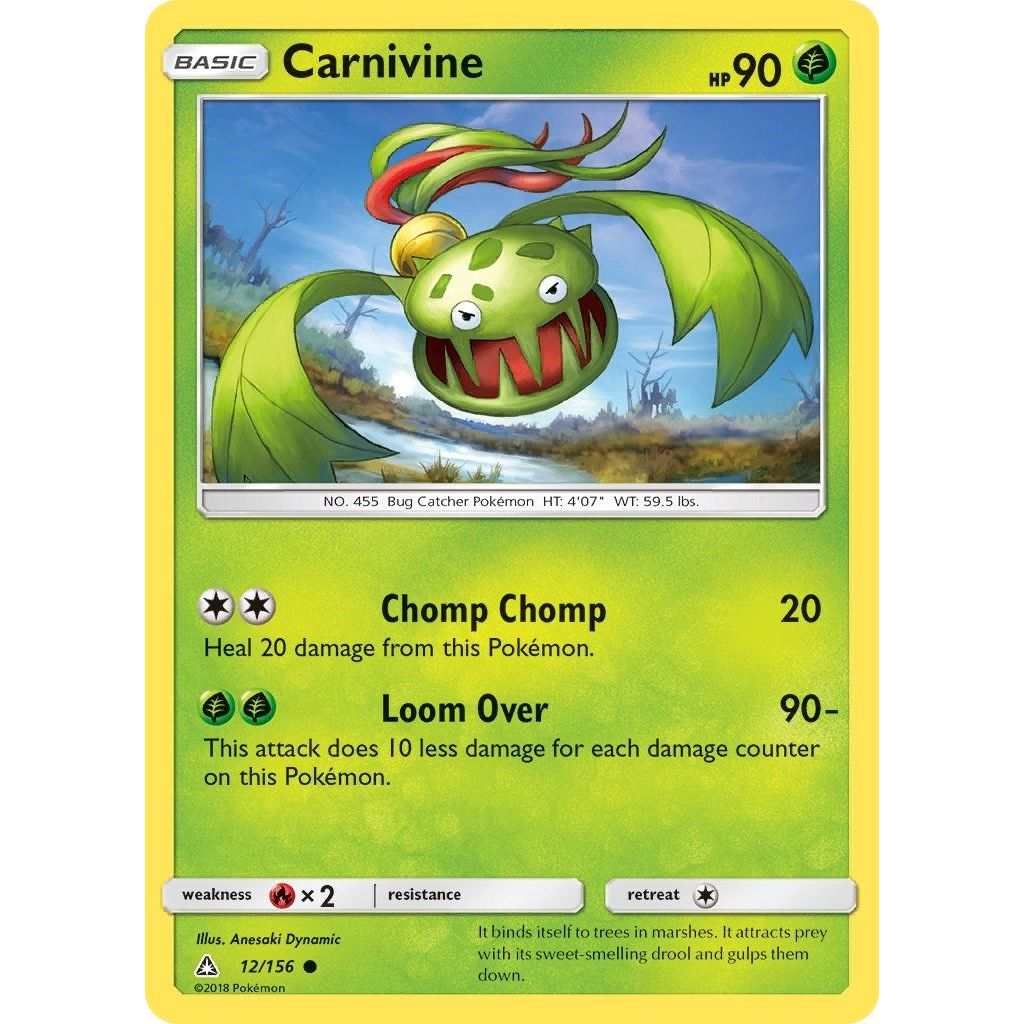 Image for Carnivine (12/156) (SM05) - Pokemon