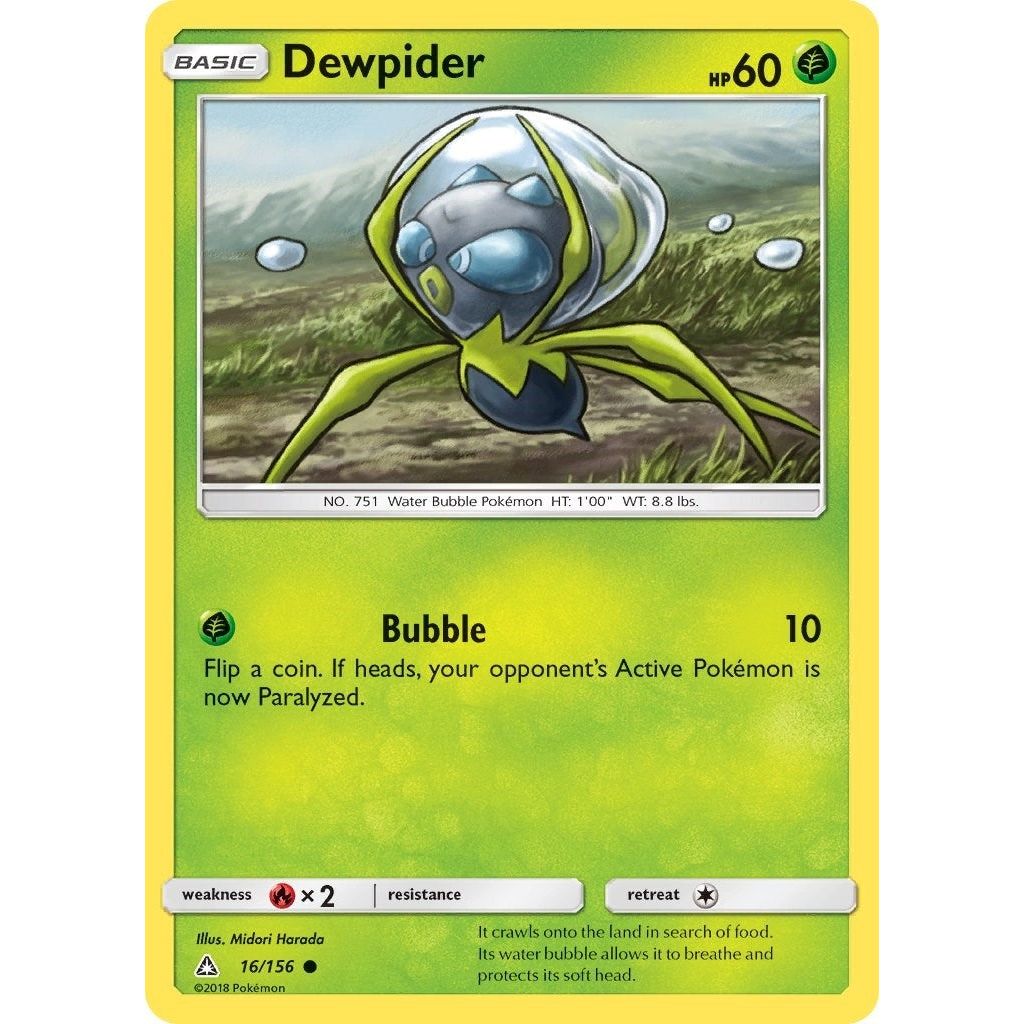Image for Dewpider (16/156) (SM05) - Pokemon