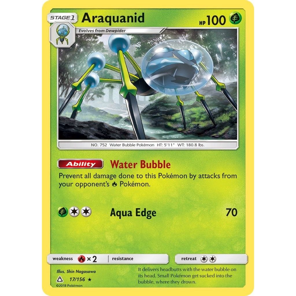Image for Araquanid (17/156) (SM05) - Pokemon