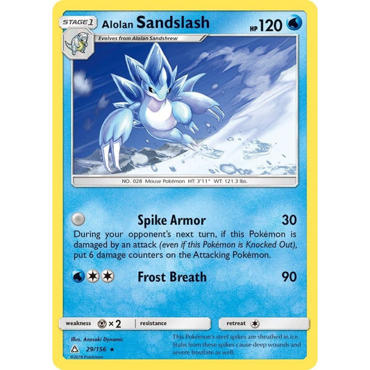 Image for Alolan Sandslash (29/156) (SM05) - Pokemon