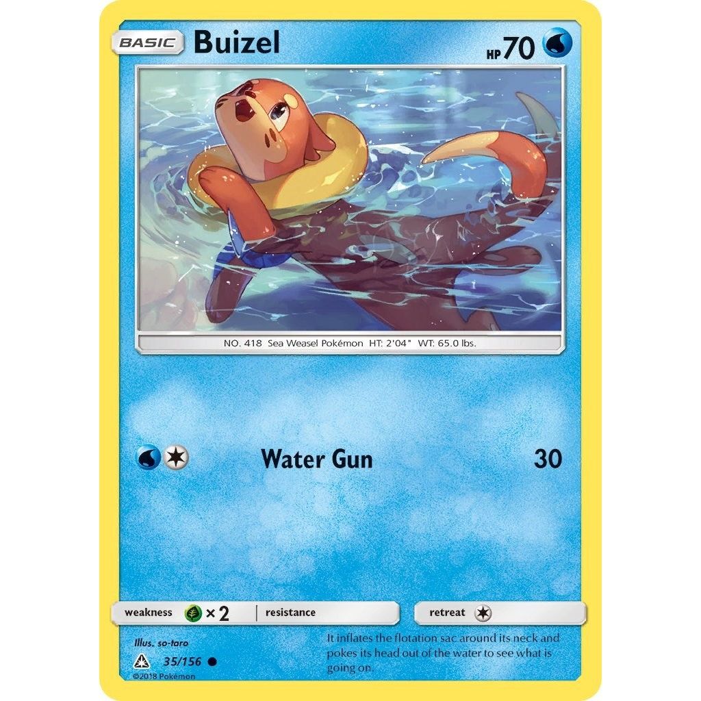 Image for Buizel (35/156) (SM05) - Pokemon