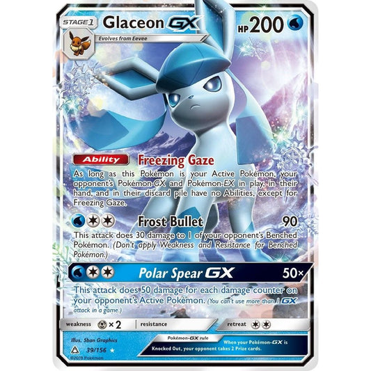 Image for Glaceon GX (39/156) (SM05) - Pokemon