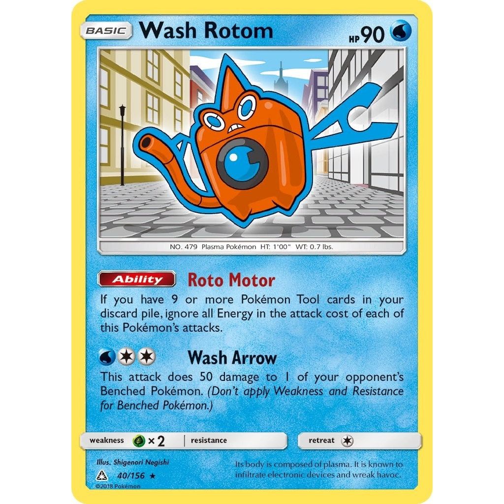 Image for Wash Rotom (40/156) (SM05) - Pokemon
