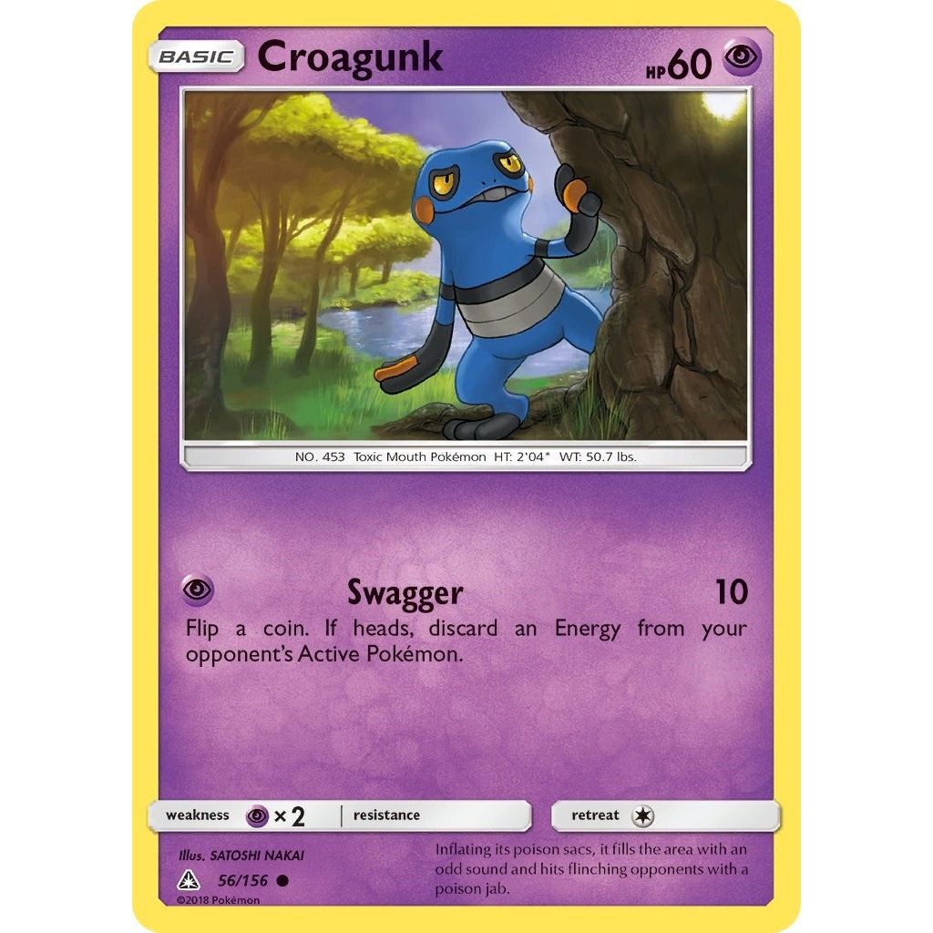 Image for Croagunk (56/156) (SM05) - Pokemon