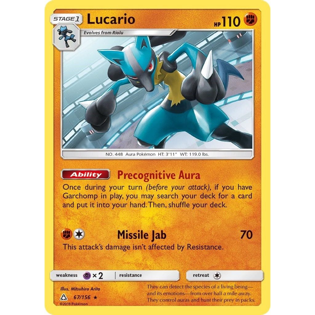 Image for Lucario (67/156) (SM05) - Pokemon